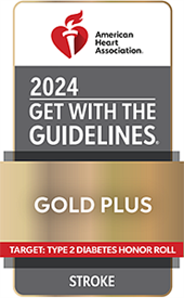 Get With the Guidelines StrokePlus badge