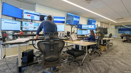 Inside the new Digital Hub, servicing all UMass Memorial Health campuses.